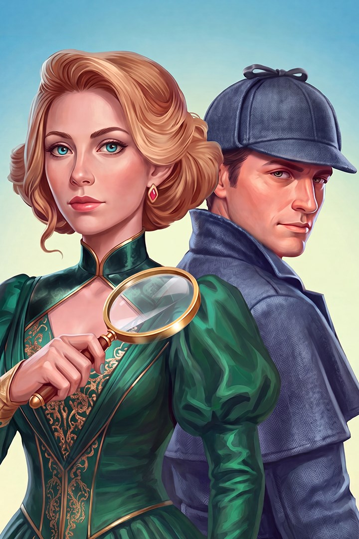 Sherlock: Detective Hidden Object & Match 3 Game poster