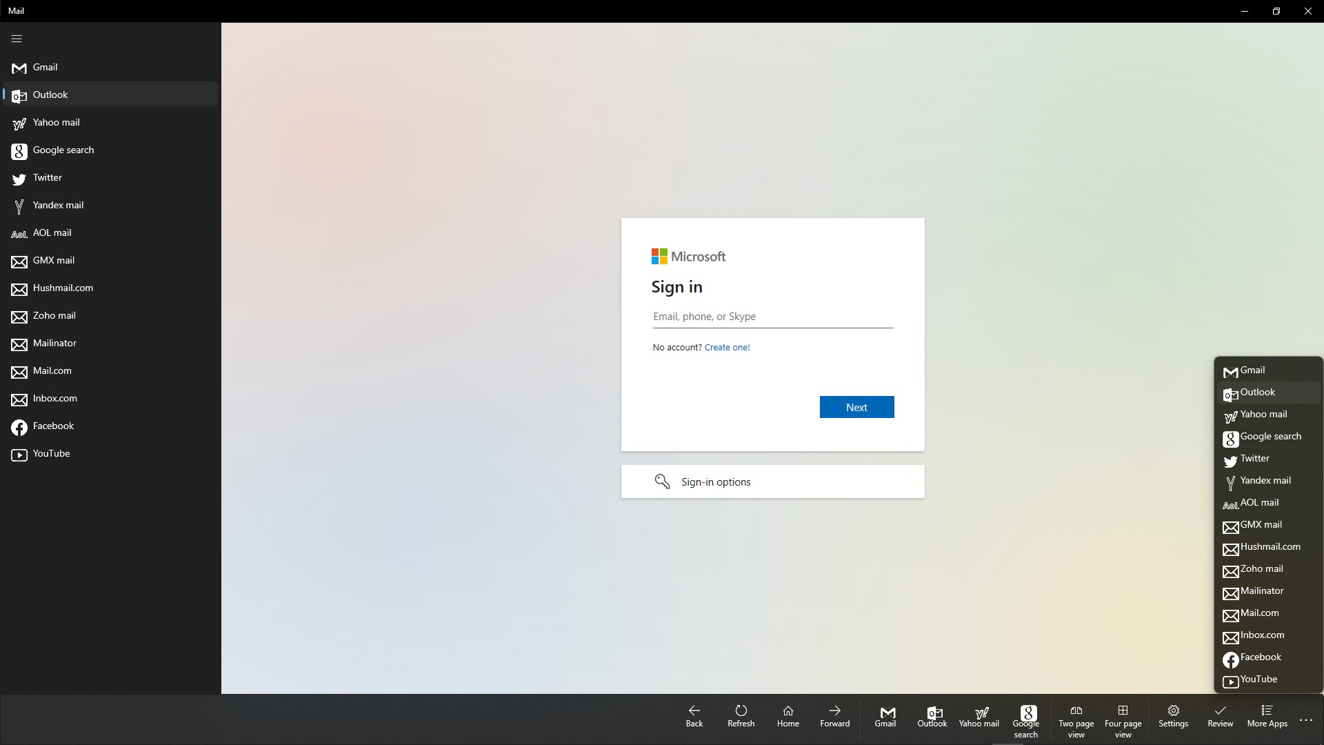 Mail screenshot 18