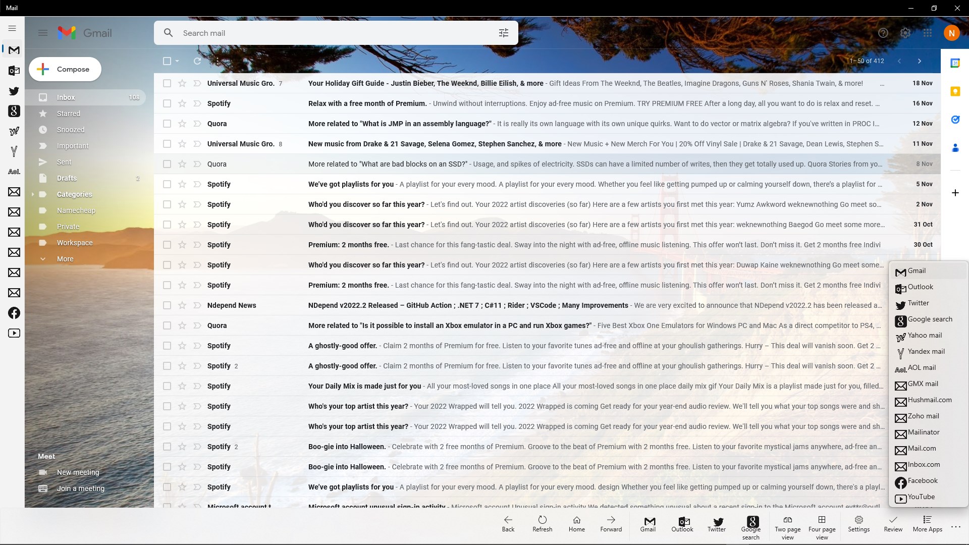 Mail screenshot 21
