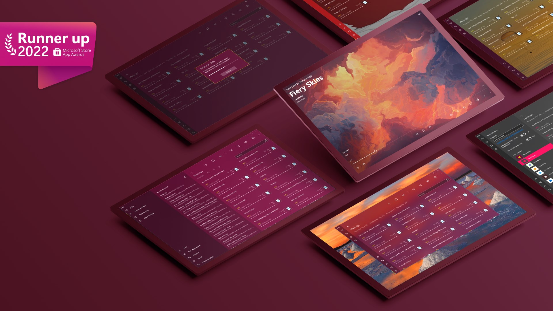 8 Zip - unpack RAR, ZIP, 7z titledhero art